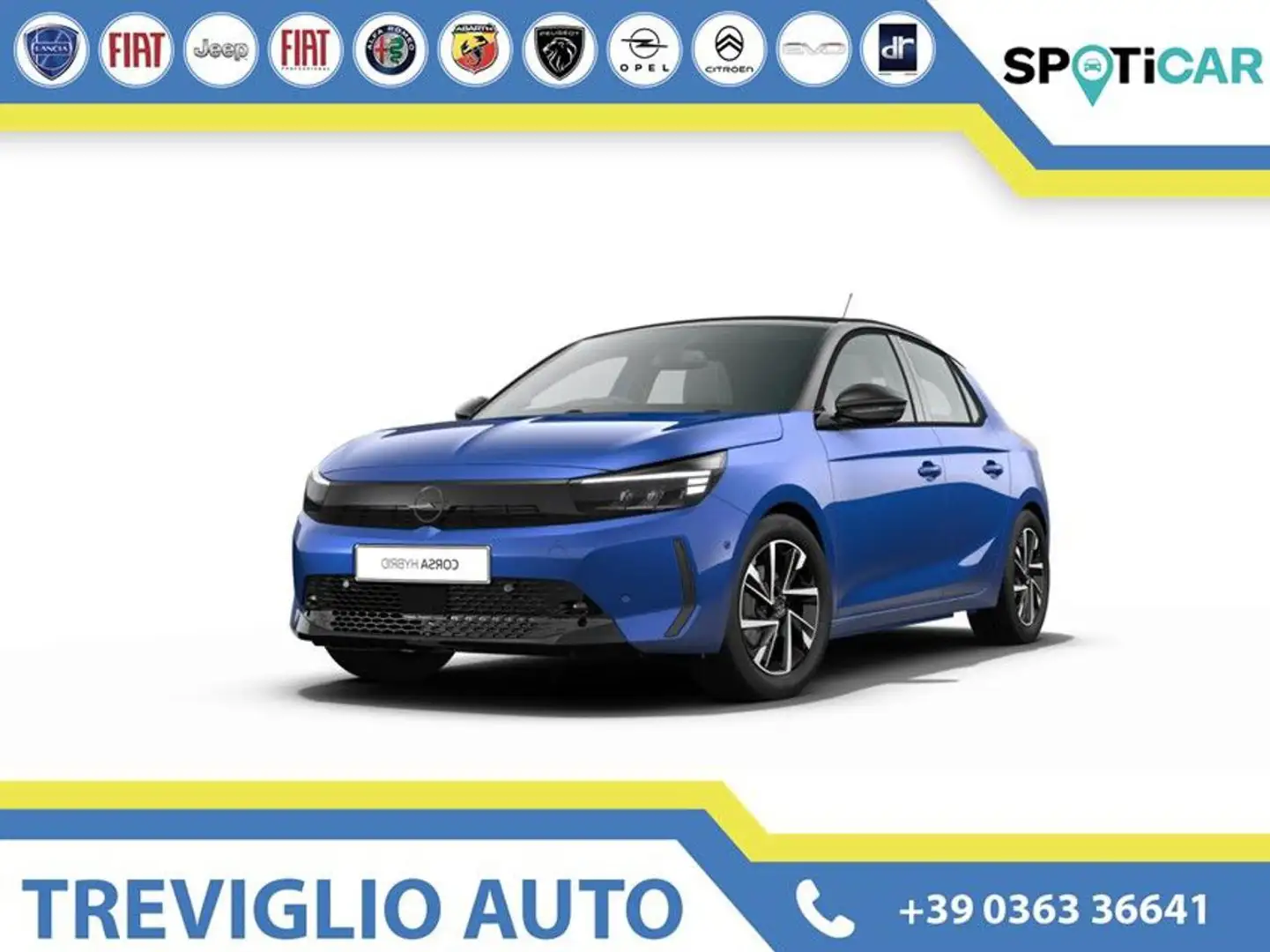 Opel Corsa-e 156CV 5 porte YES+GS Blu/Azzurro - 1