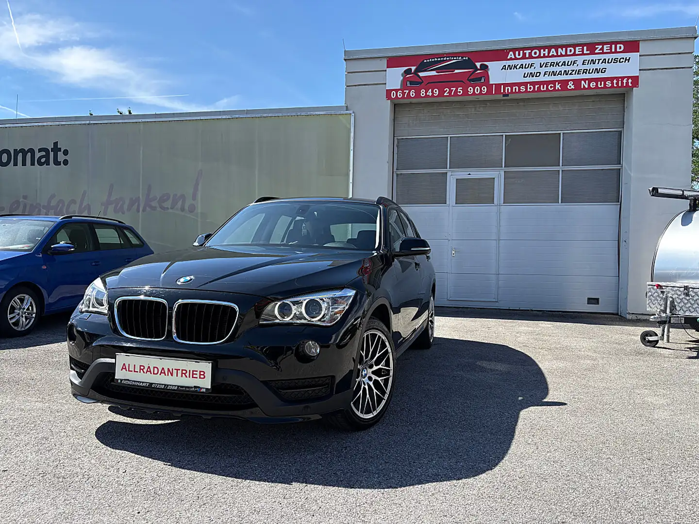 BMW X1 18xd Sport-Paket- Österreich-Paket Schwarz - 1