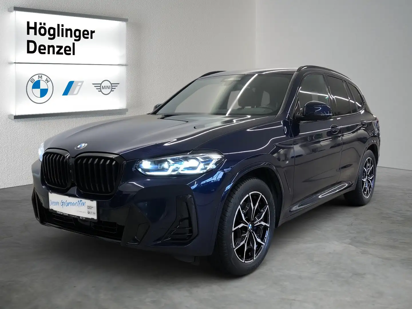 BMW X3 xDrive 20d Blau - 1