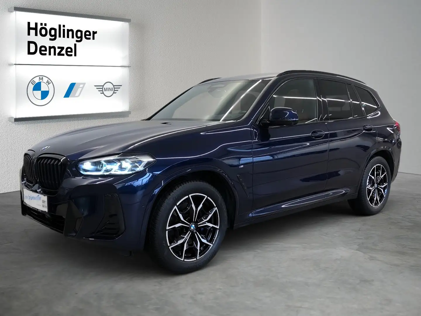 BMW X3 xDrive 20d Blau - 2