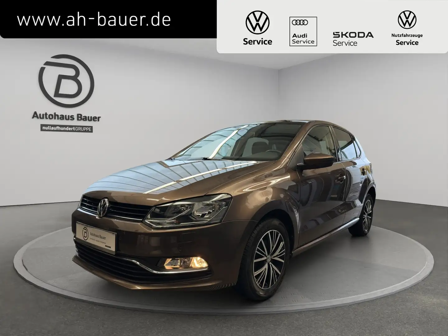 Volkswagen Polo 1,0 Allstar PDC SHZ Braun - 1
