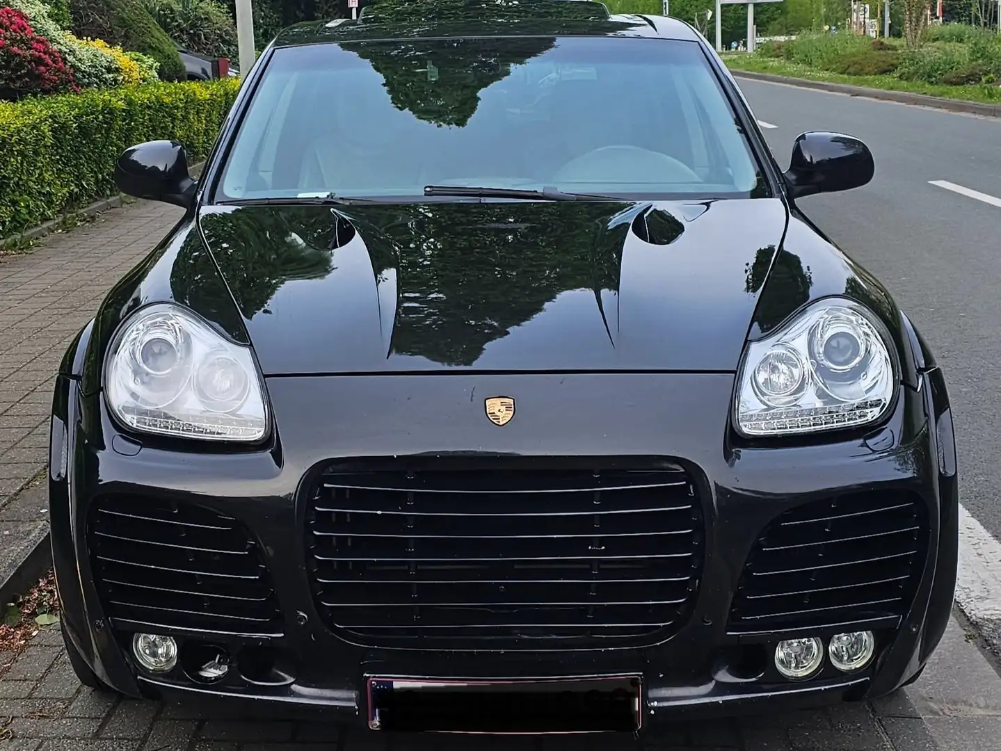 Porsche Cayenne Turbo 4.5 V8 32v Tiptronic S Noir - 1