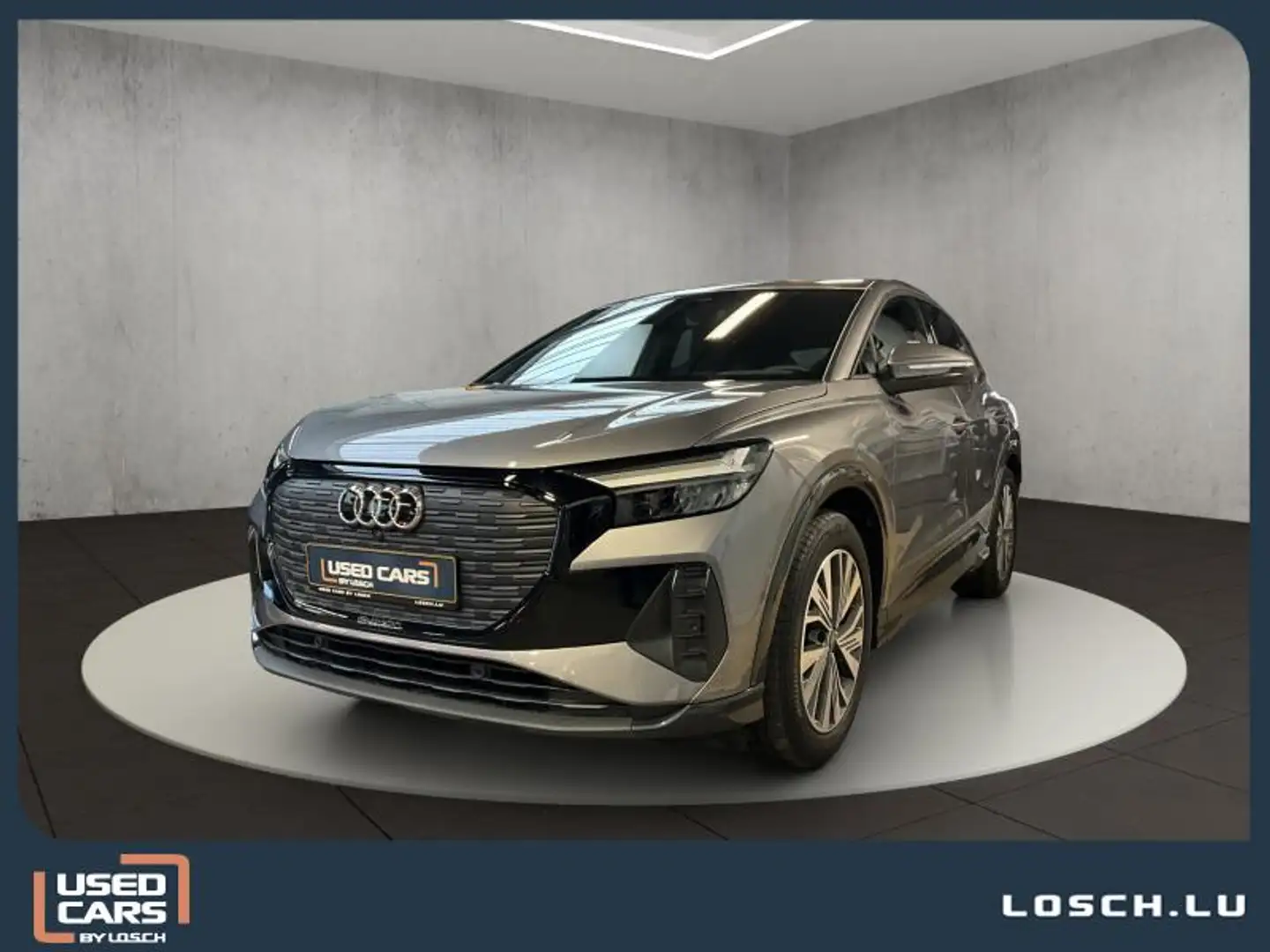 Audi Q4 e-tron 82KWh+SB+E-Tron40+LED+NAVI Gris - 1