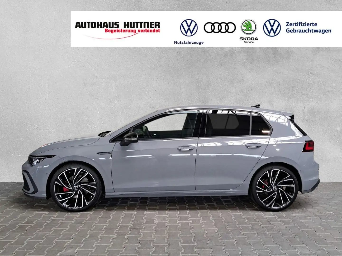 Volkswagen Golf 8 GTD 2.0 TDI DSG BLACK STYLE LED AHK NAVI Gris - 2