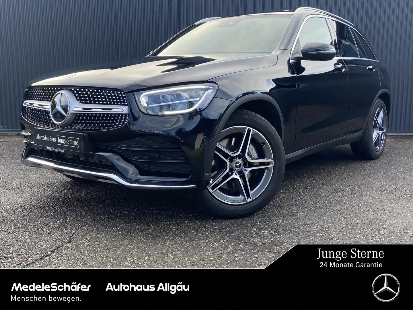 Mercedes-Benz GLC 200 GLC 200 4MATIC AMG AHK Led Kamera ElHeck Ambi LED Schwarz - 1