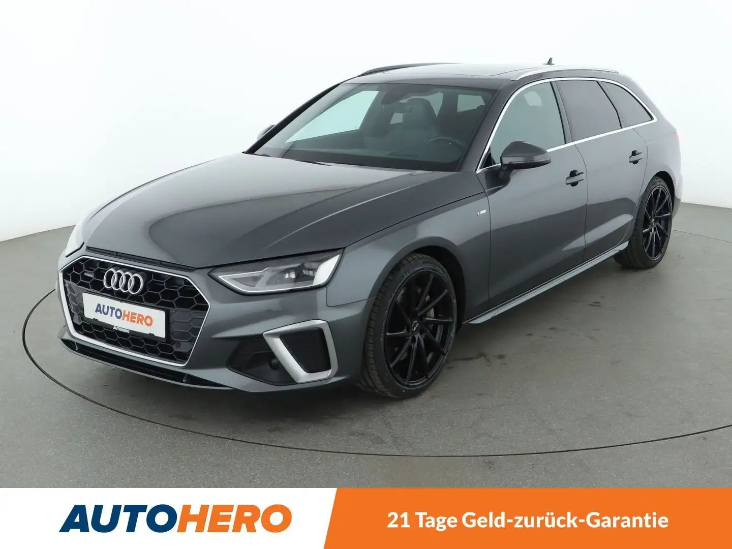 Audi A4 45 TFSI quattro S line Aut.*NAVI*LED*CAM*SHZ*LHZ* Grau - 1