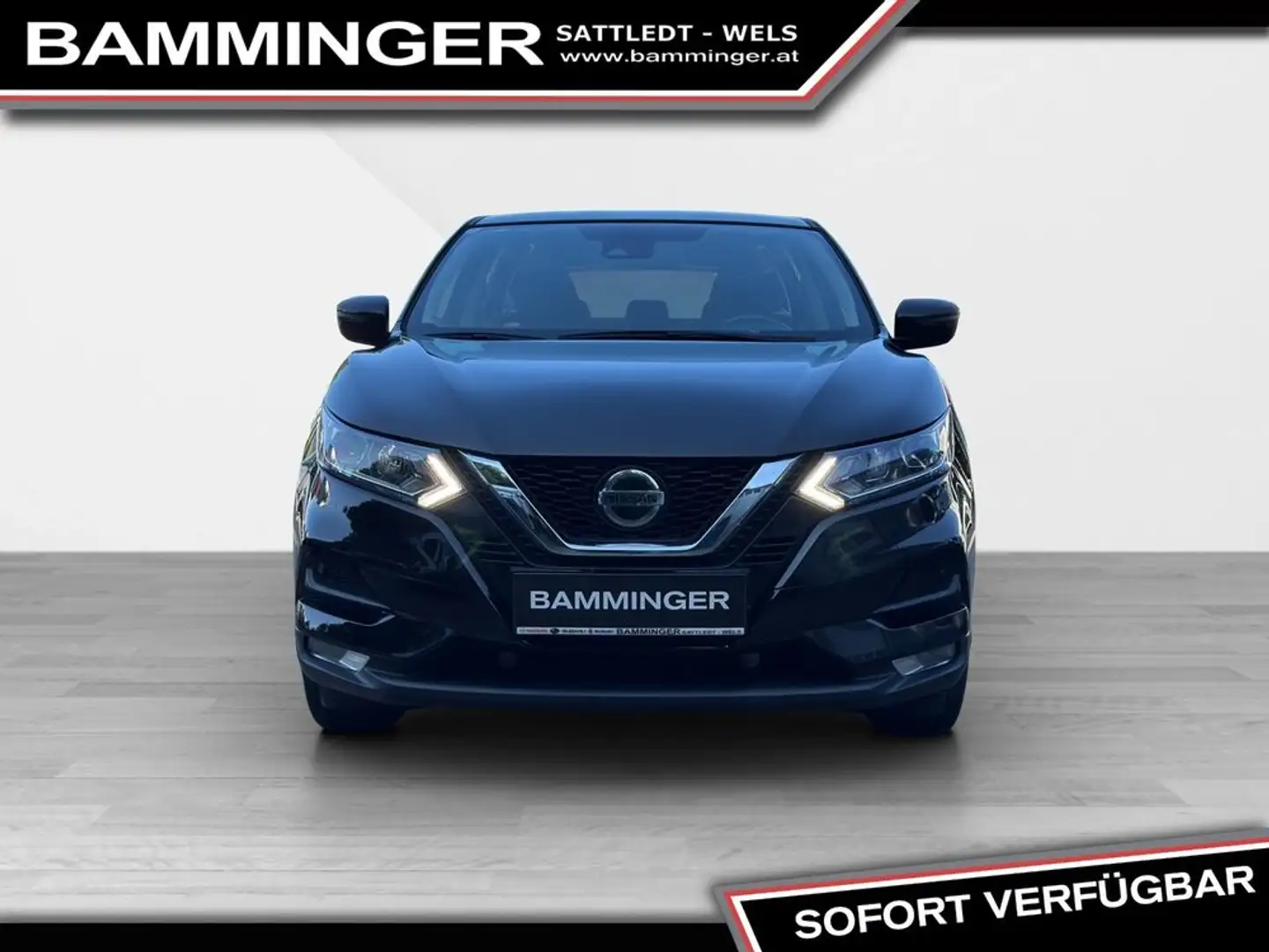 Nissan Qashqai 1,5 dCi Acenta Automatik inkl. Navigation Zwart - 2