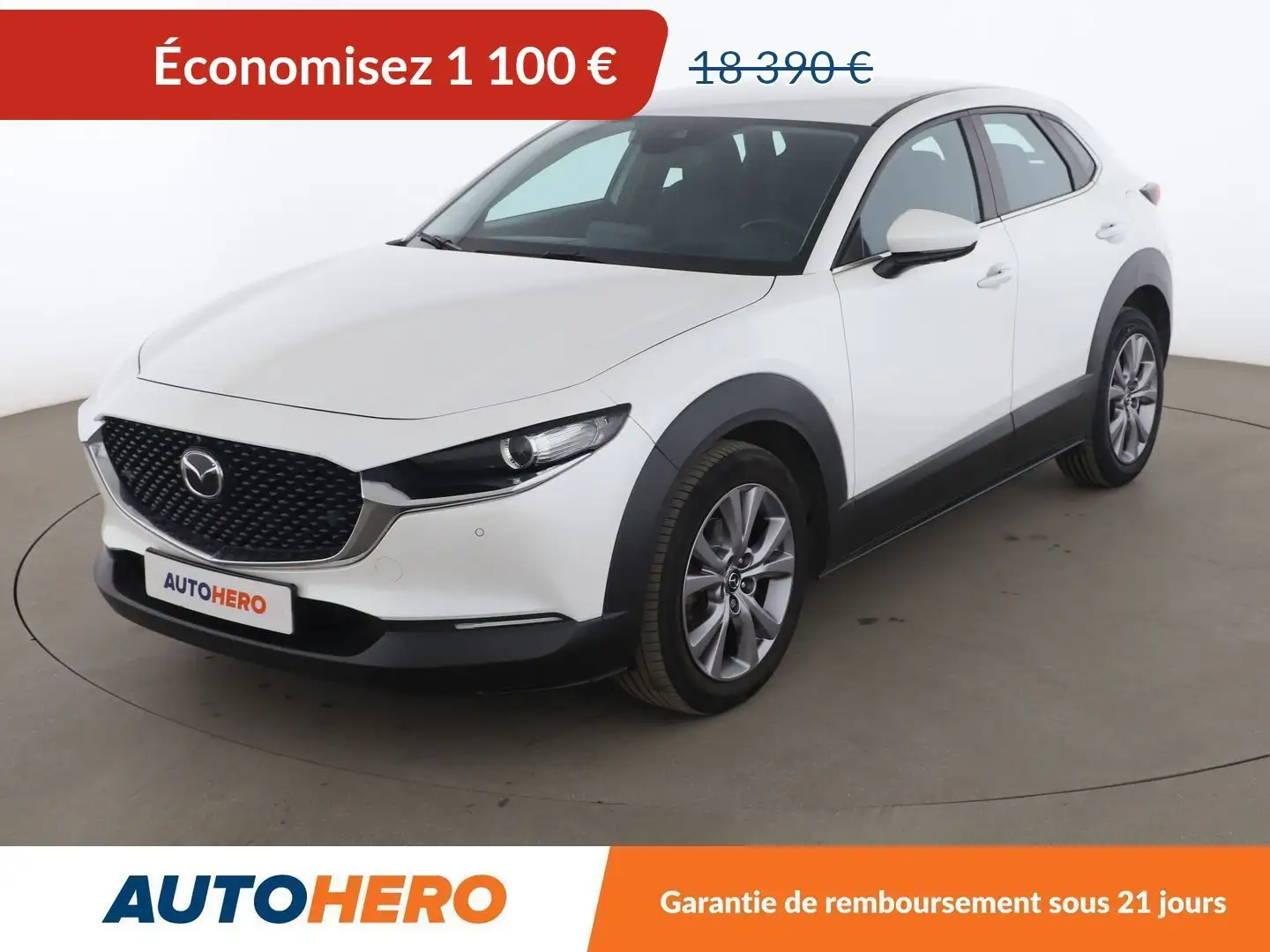 Mazda CX-30 2.0 E-Skyactiv G M Hybrid Style Blanc - 1