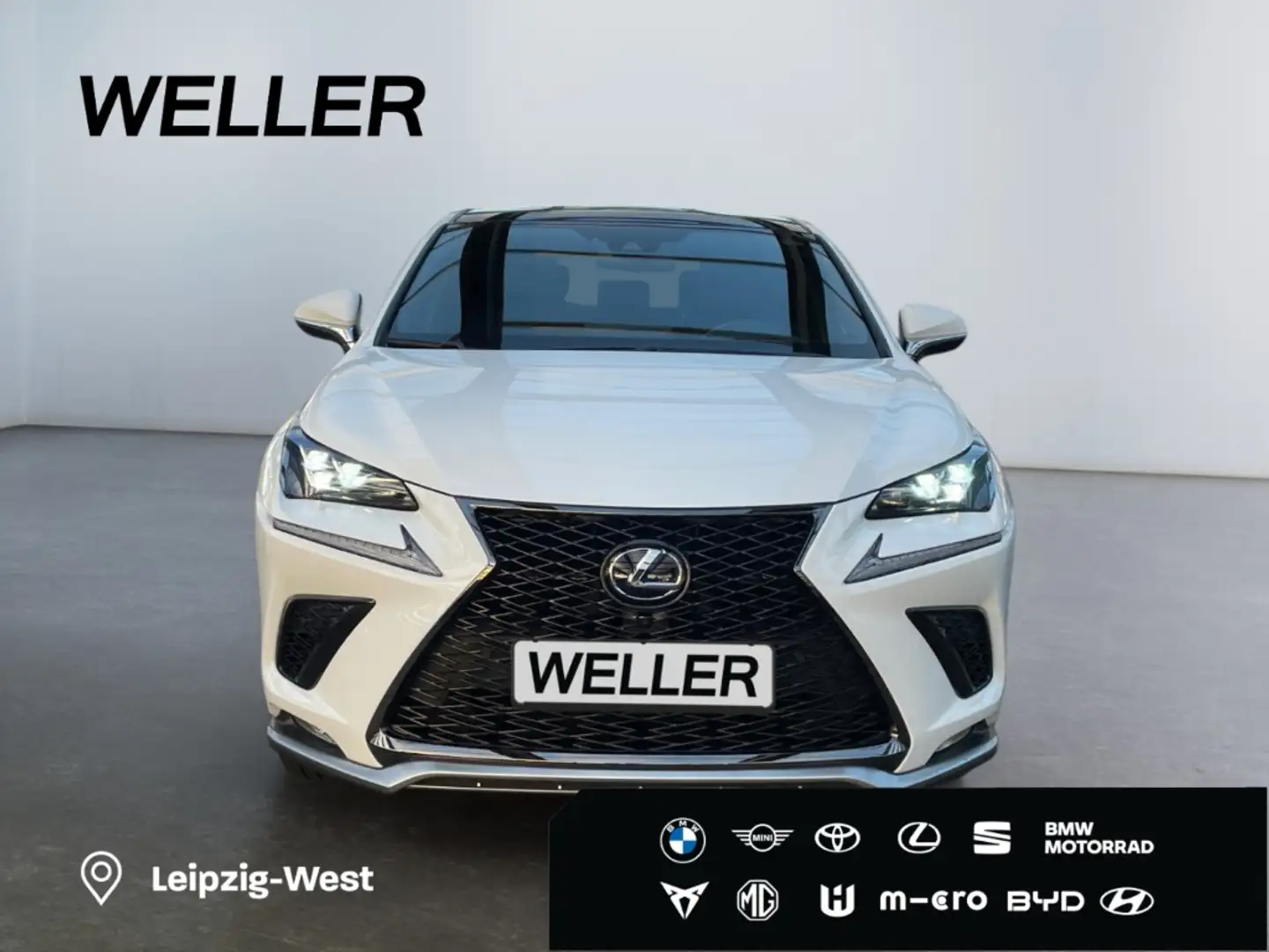 Lexus NX 300h E-FOUR F SPORT *HUD*360*Leder*M. Levinson* Weiß - 2