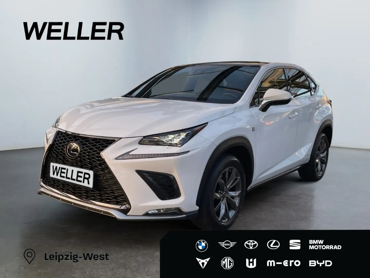 Lexus NX 300h E-FOUR F SPORT *HUD*360*Leder*M. Levinson* Weiß - 1