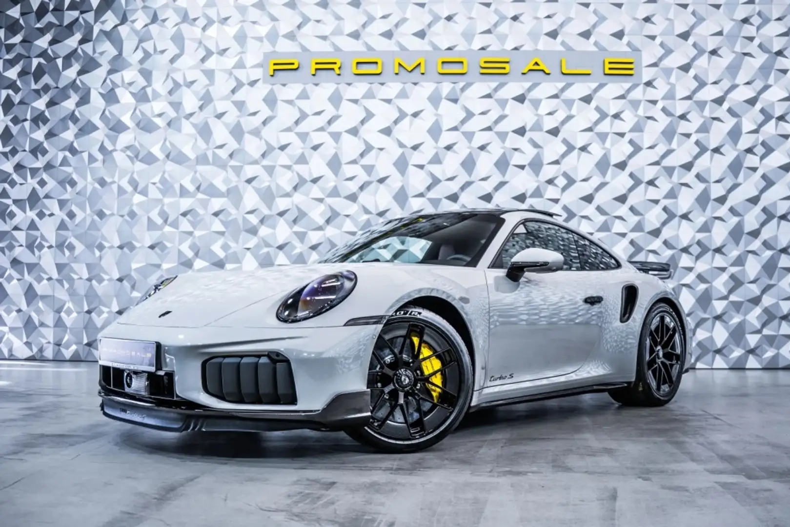 Porsche 911 Turbo S Gris - 1
