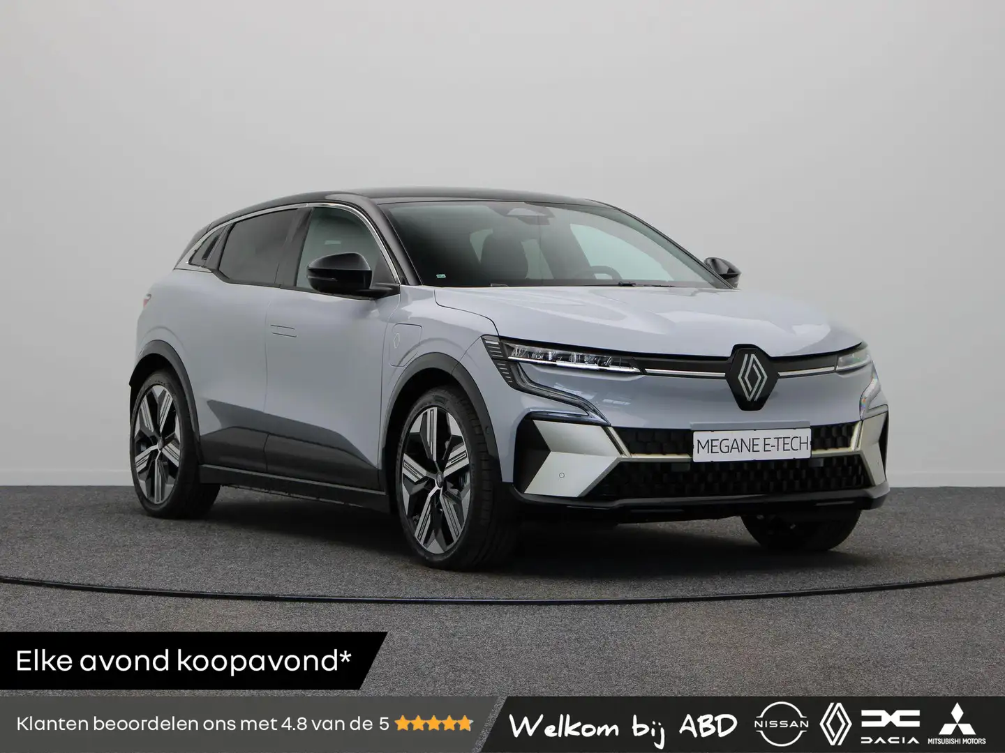 Renault Megane E-Tech 220pk comfort range iconic 60 kWh | Active driver Gris - 1