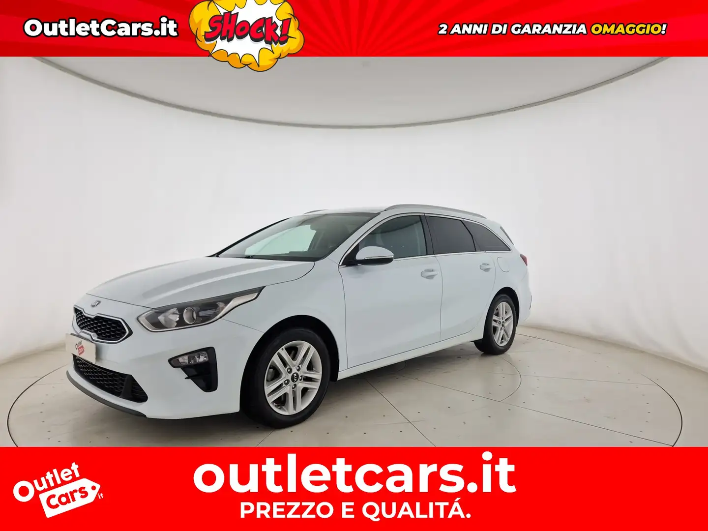 Kia Ceed SW / cee'd SW sw 1.6 crdi business class 115cv dct Blanco - 1