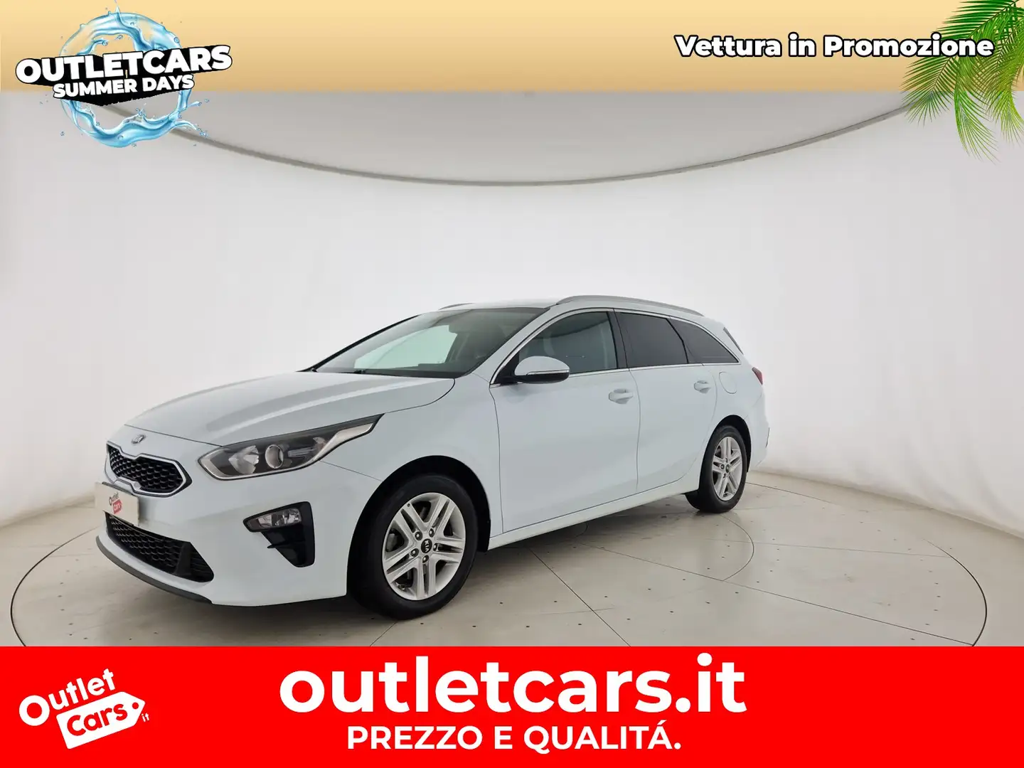 Kia Ceed SW / cee'd SW sw 1.6 crdi business class 115cv dct Wit - 1