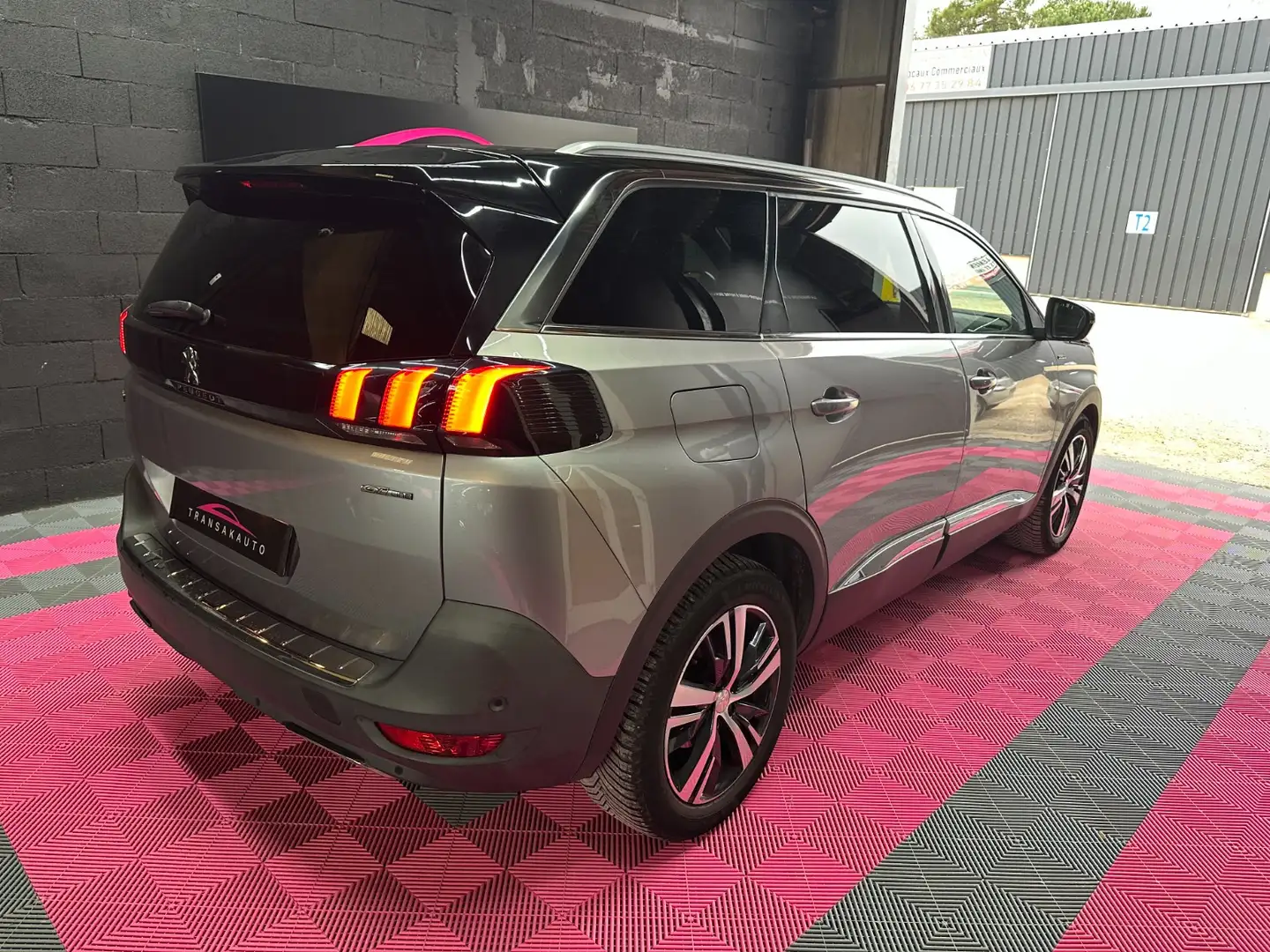 Peugeot 5008 2.0 BlueHDi 180ch S\u0026amp;S GT Line EAT8 GT LINE Gris - 2