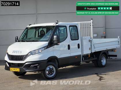 Iveco Daily 35C16 3.0L Open Laadbak met Kist Dubbel Cabine 3,5