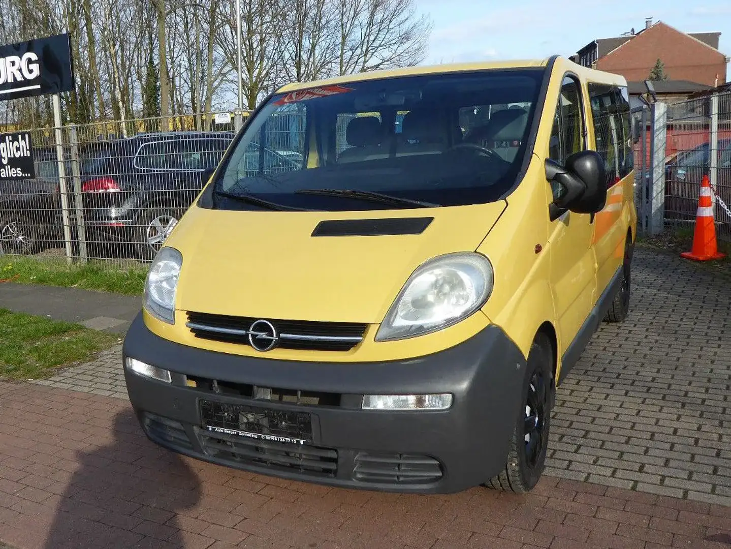 Opel Vivaro Kasten L1H1 / Bluetooth/ 3 Sitzer/ TOP!! Żółty - 1