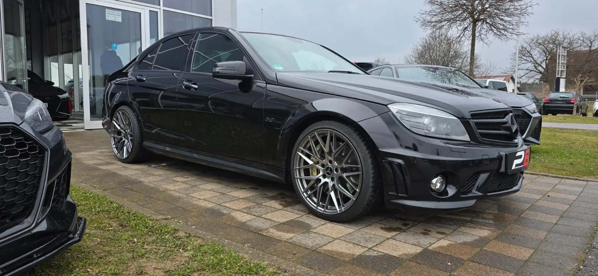 Mercedes-Benz C 63 AMG / Garantiefähig/Scheckheft/Fahrspass/ Schwarz - 2
