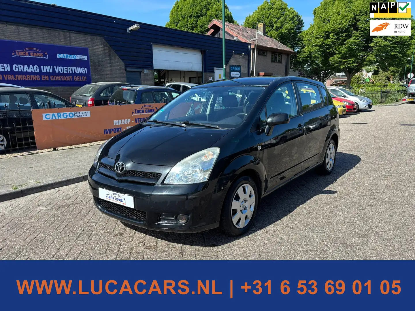 Toyota Verso 1.8 VVT-i Sol 2X SLEUTEL + BOEKJES Fekete - 1