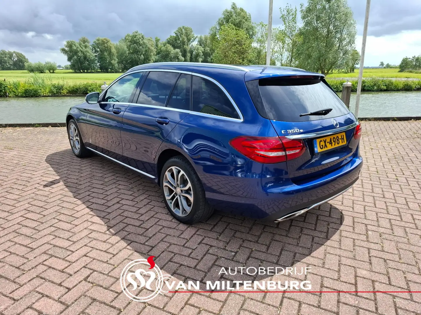 Mercedes-Benz C 350 Estate e Lease Edition Clima Navi Camera Luchtveri Blauw - 2