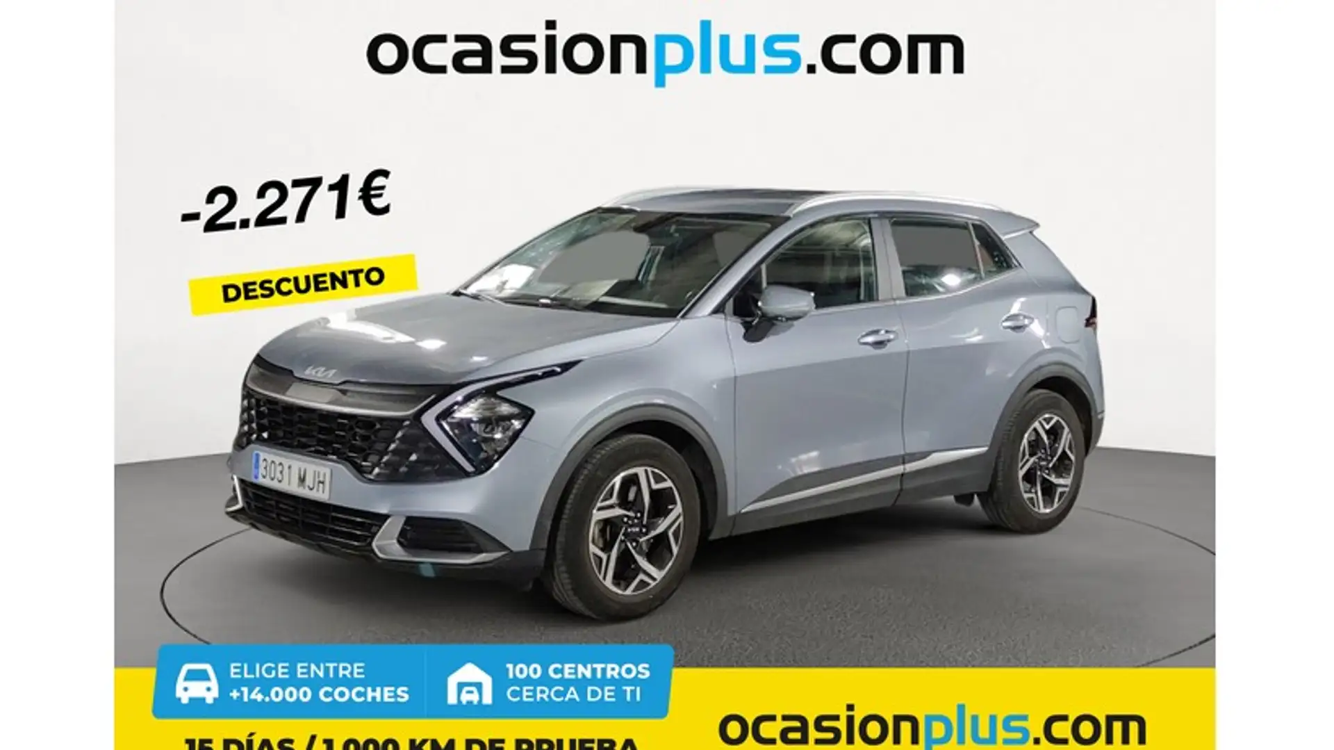 Kia Sportage 1.6 CRDi MHEV Business 4x2 136 Plateado - 1