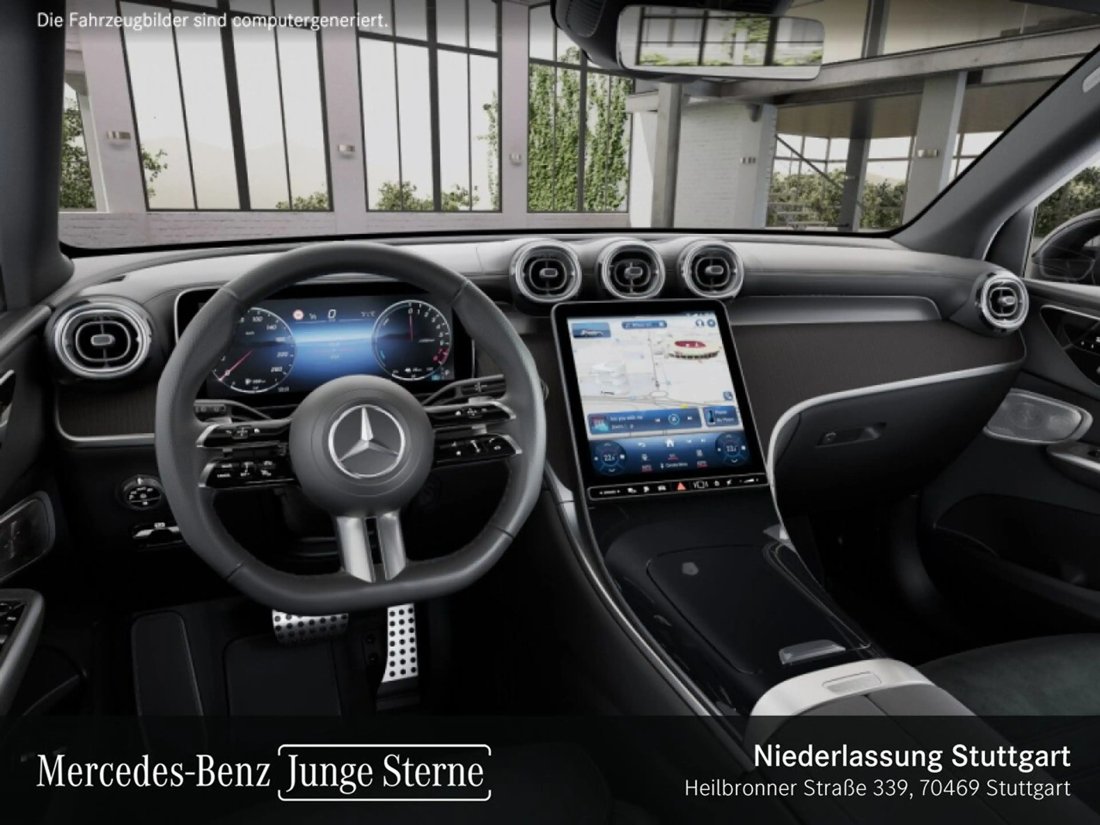 Mercedes-Benz GLC 300 e 4M AMG+NIGHT+PANO+360+AHK+BURMESTER+9G — photo 10