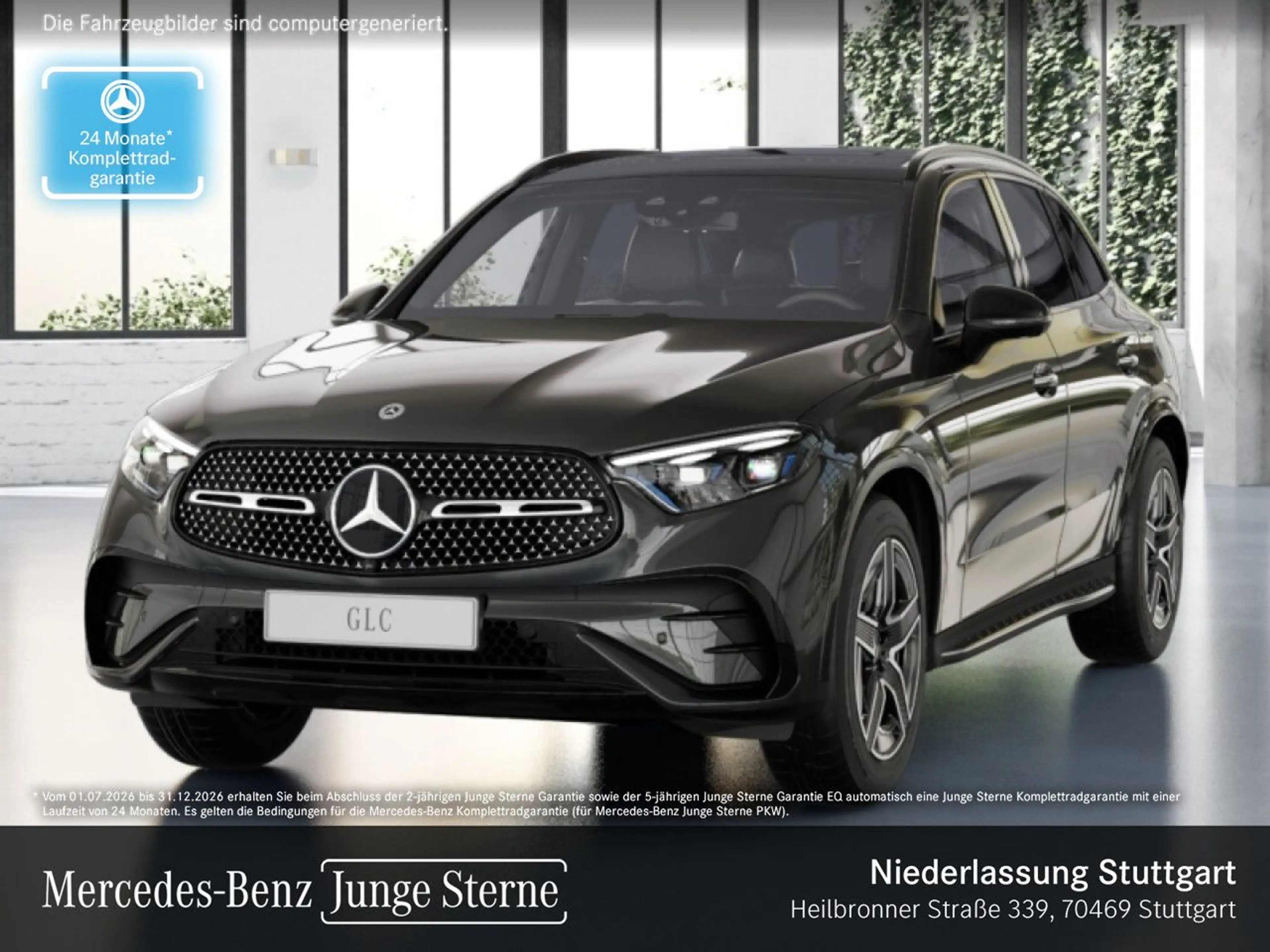 Mercedes-Benz GLC 300 e 4M AMG+NIGHT+PANO+360+AHK+BURMESTER+9G