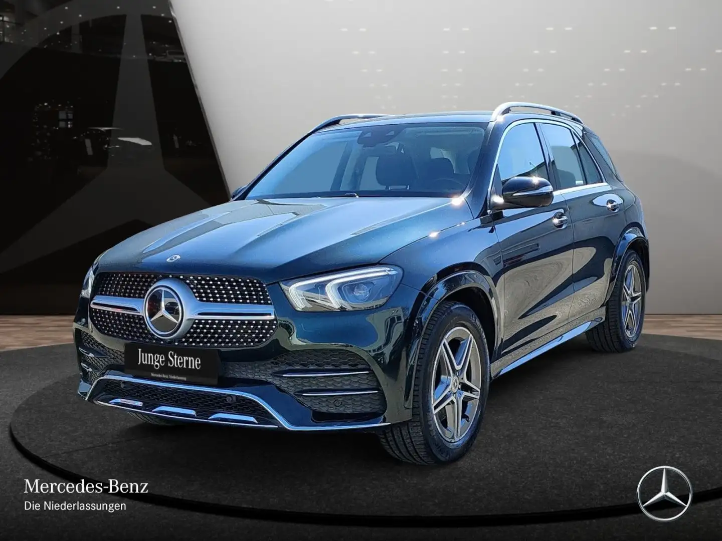 Mercedes-Benz GLE 450 4M AMG+360+AHK+LED+FAHRASS+20"+SITZKLIMA Zelená - 2