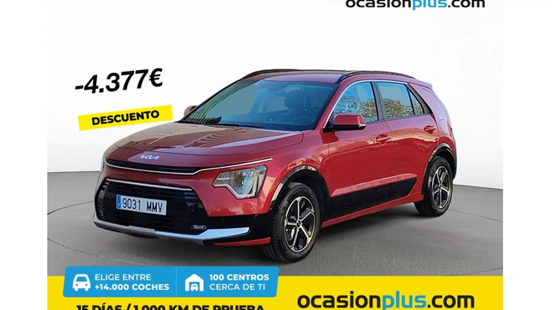 Kia Niro 1.6 HEV Drive 141 Rojo - 1