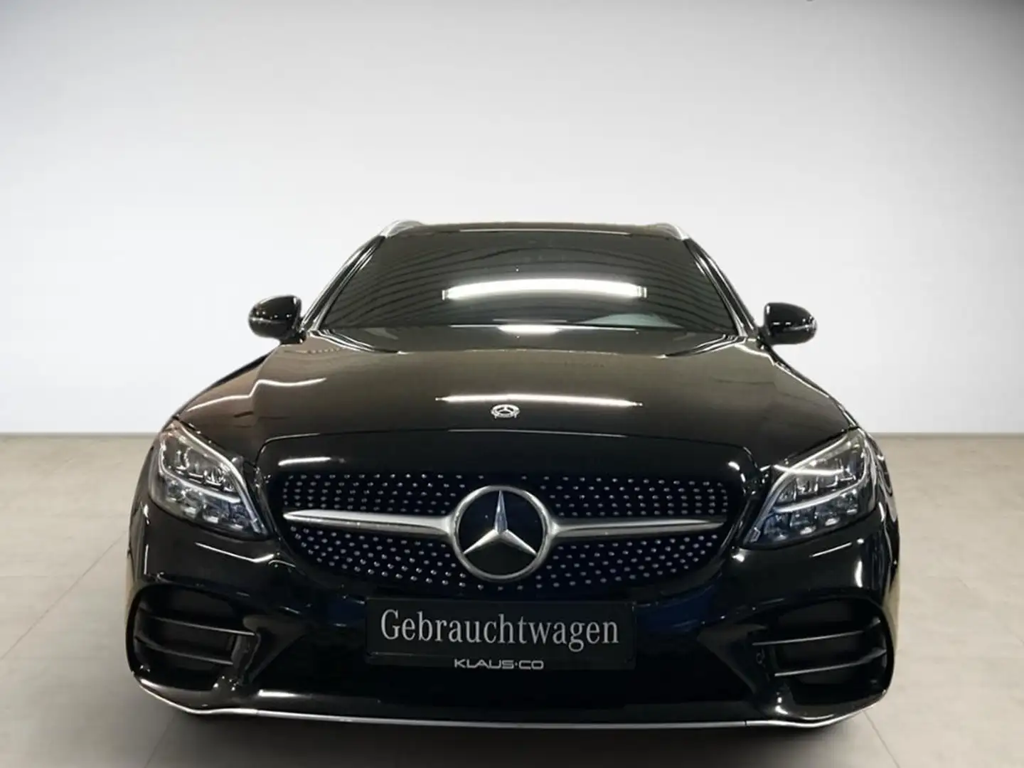 Mercedes-Benz C 200 d AMG T-Modell AHK AUT KeyLess KlimaA LED Schwarz - 2