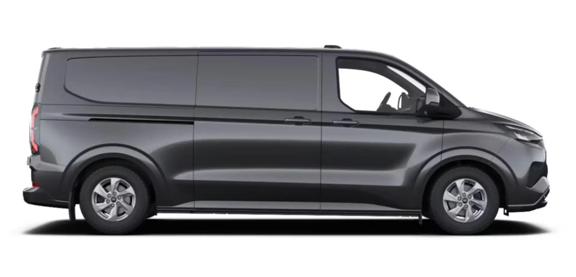 Ford E-Transit Custom Limited 71kWh L2 AHK LED SHZ 3S 160 kW (... Grau - 2