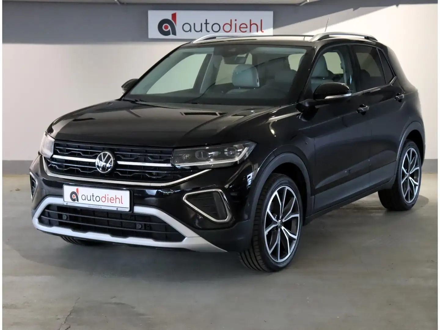 Volkswagen T-Cross 1.5 TSI DSG Style *AHK*NAVI Schwarz - 2