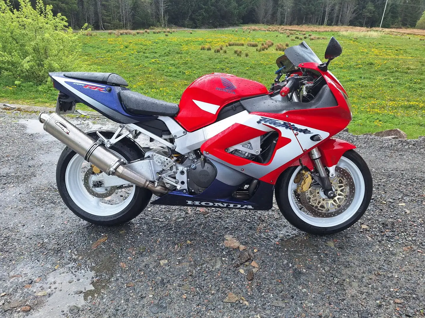Honda CBR 900 RR Rojo - 1