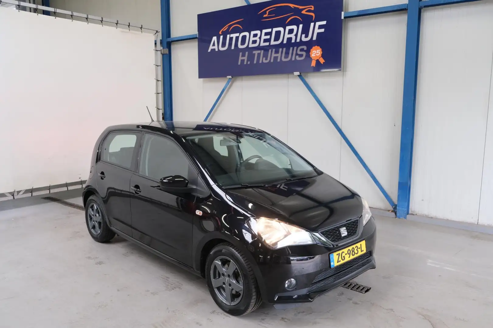 SEAT Mii 1.0 Style Intense - N.A.P. Airco, Cruise, PDC. Noir - 1