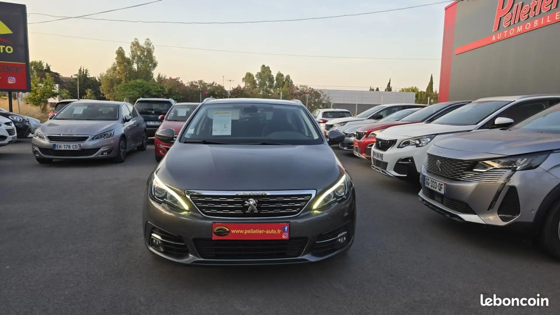 Peugeot 308 1.6 BlueHDi 120ch SetS EAT6 Active Business Gris - 2