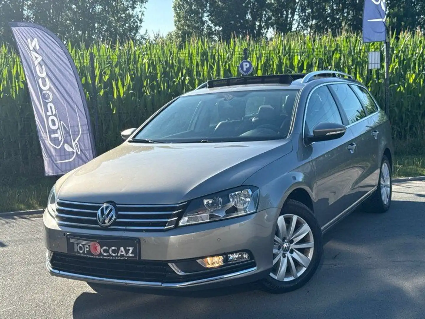 Volkswagen Passat SW 1.6 TDI 105CH DESIGN EDITION DSG7 * 73.000KM *  Beige - 1