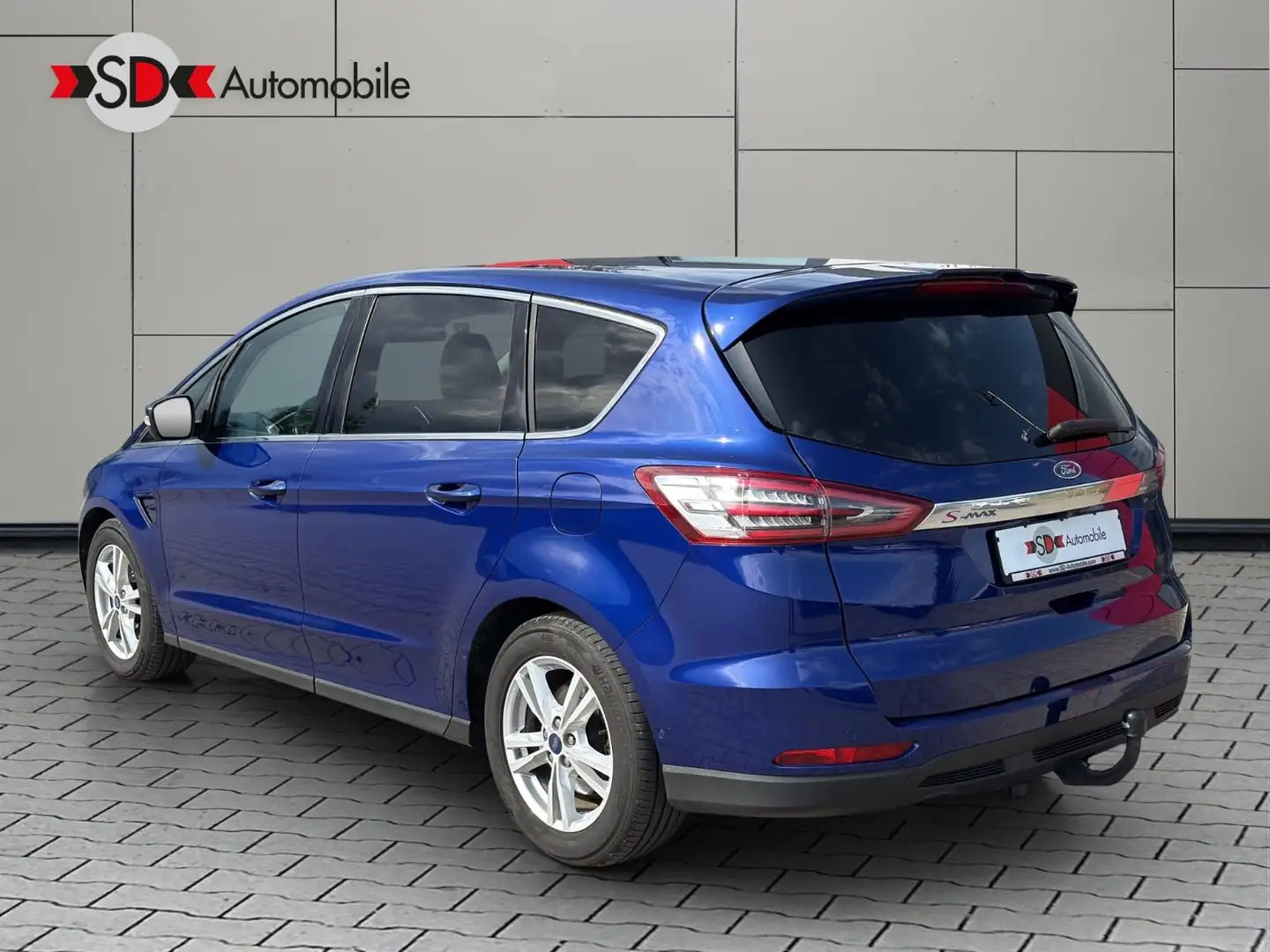 Ford S-Max 2.0 Titanium X 7-Sitzer Leder ACC BLIS AHK Blau - 2