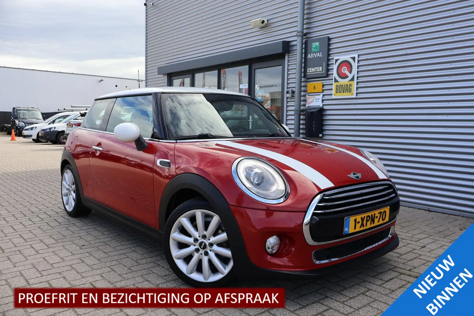 MINI Cooper Mini 1.5 Chili 136PK | 2e Eigenaar | Volledig Onde Rood - 1