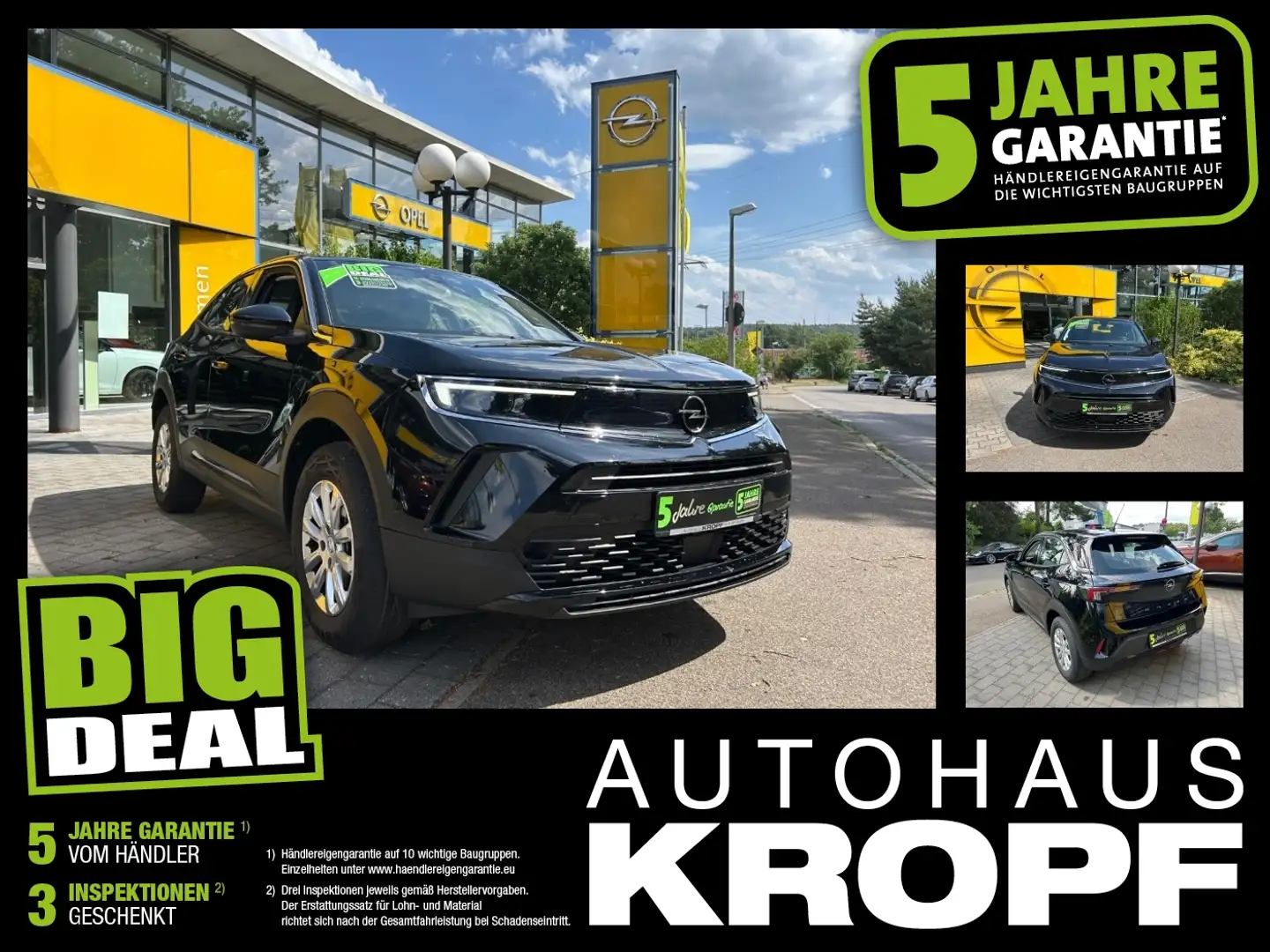 Opel Mokka 1.2 Turbo Edition Winterpaket,Parkpilot, Noir - 1