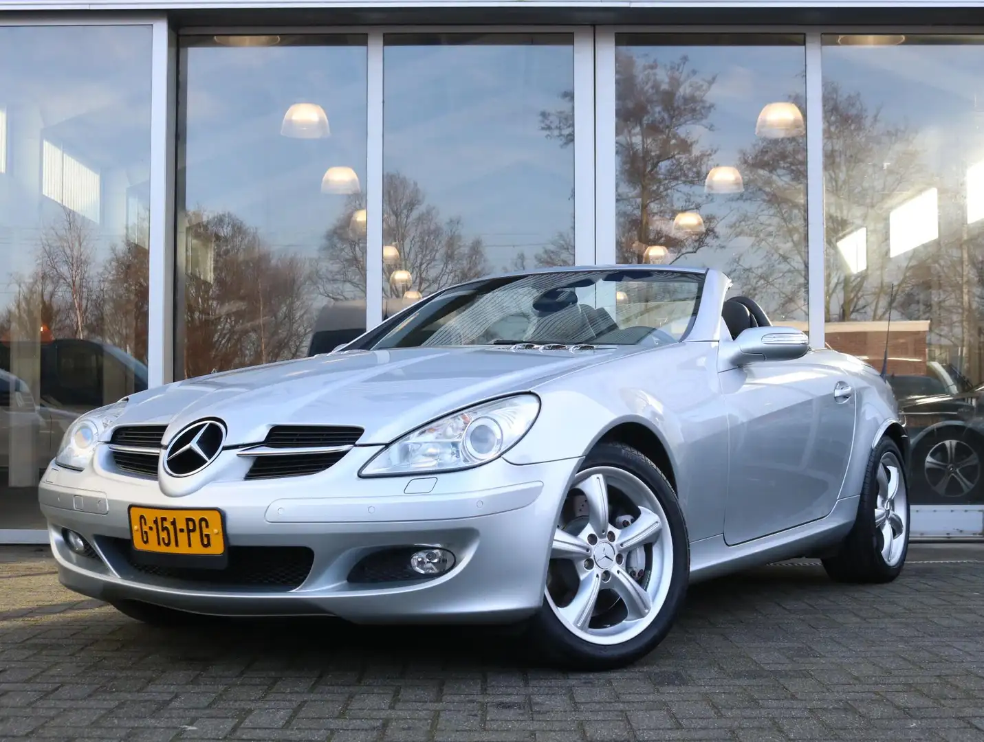 Mercedes-Benz SLK 350 Airscarf | Xenon | Nieuwstaat Grijs - 1