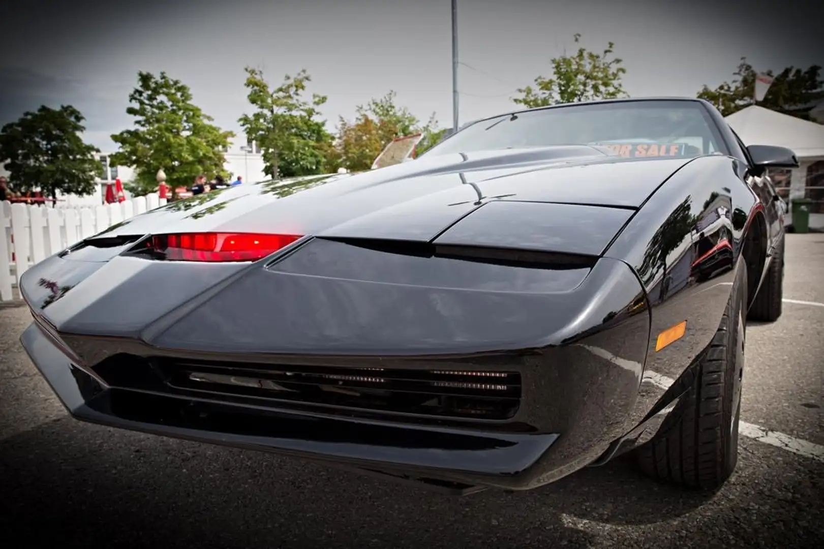 Pontiac Trans Am Pontiac Firebird Trans Am Knight Rider KITT V8 Rep Schwarz - 1
