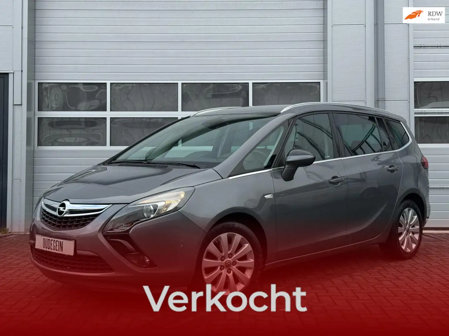 Opel Zafira Tourer 1.4 Edition 7Persoons / Fietsendrager / Leder / Na Grijs - 1