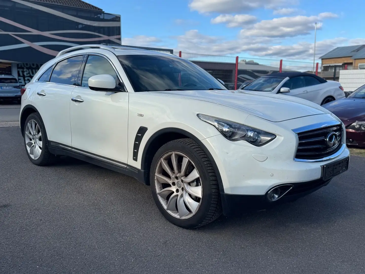 Infiniti FX 30d S * Turboproblem * Weiß - 2