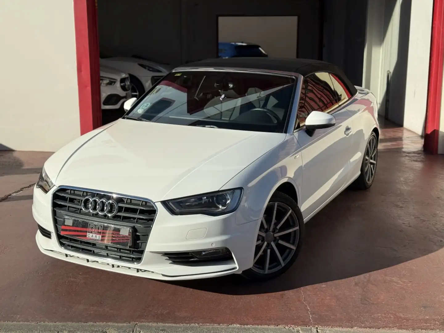 Audi A3 Cabrio 1.8 TFSI S line edition Blanc - 1