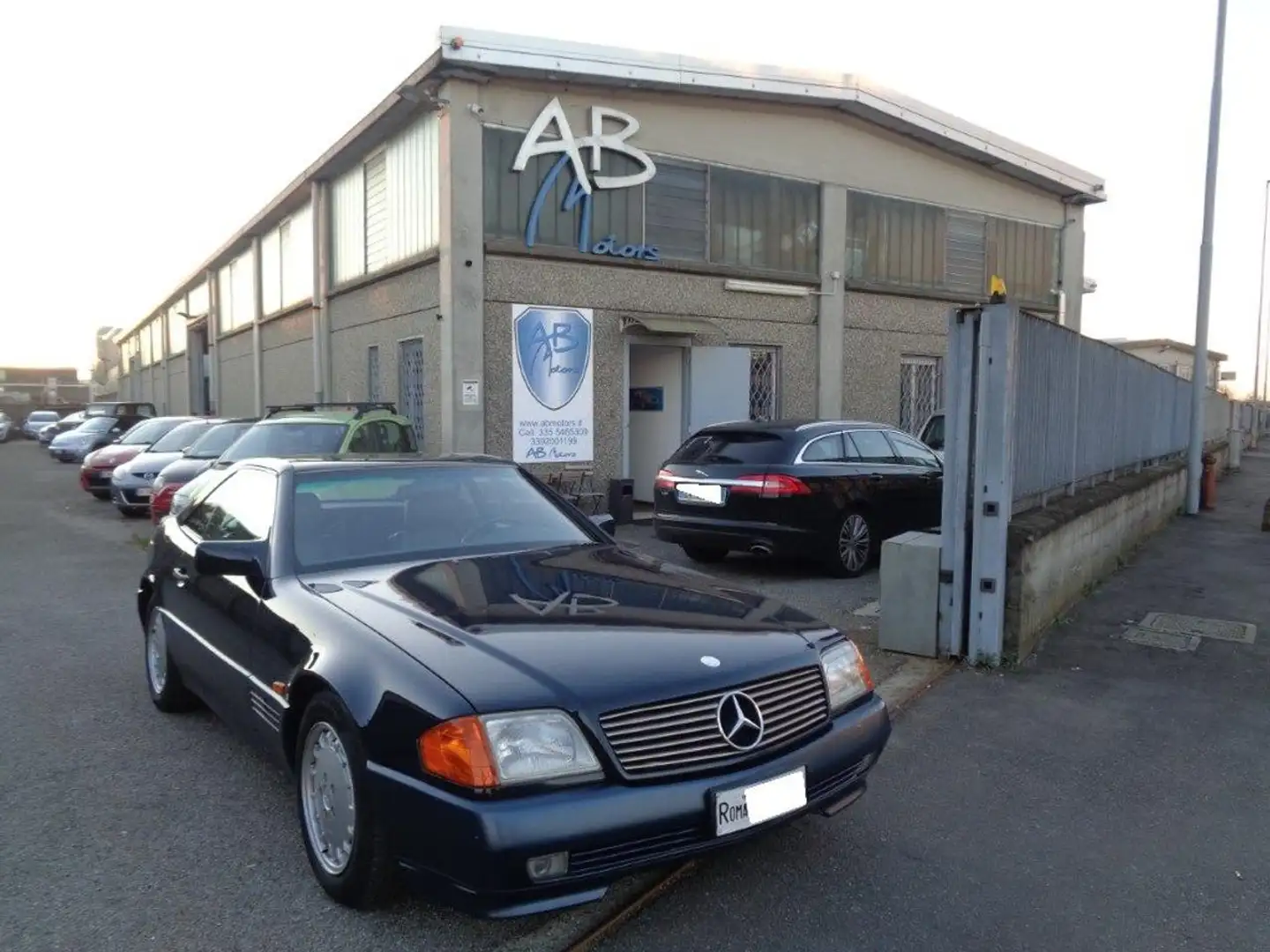 Mercedes-Benz 300 SL-24 cat *SERVICE BOOK* *POCHI KM* Blau - 1