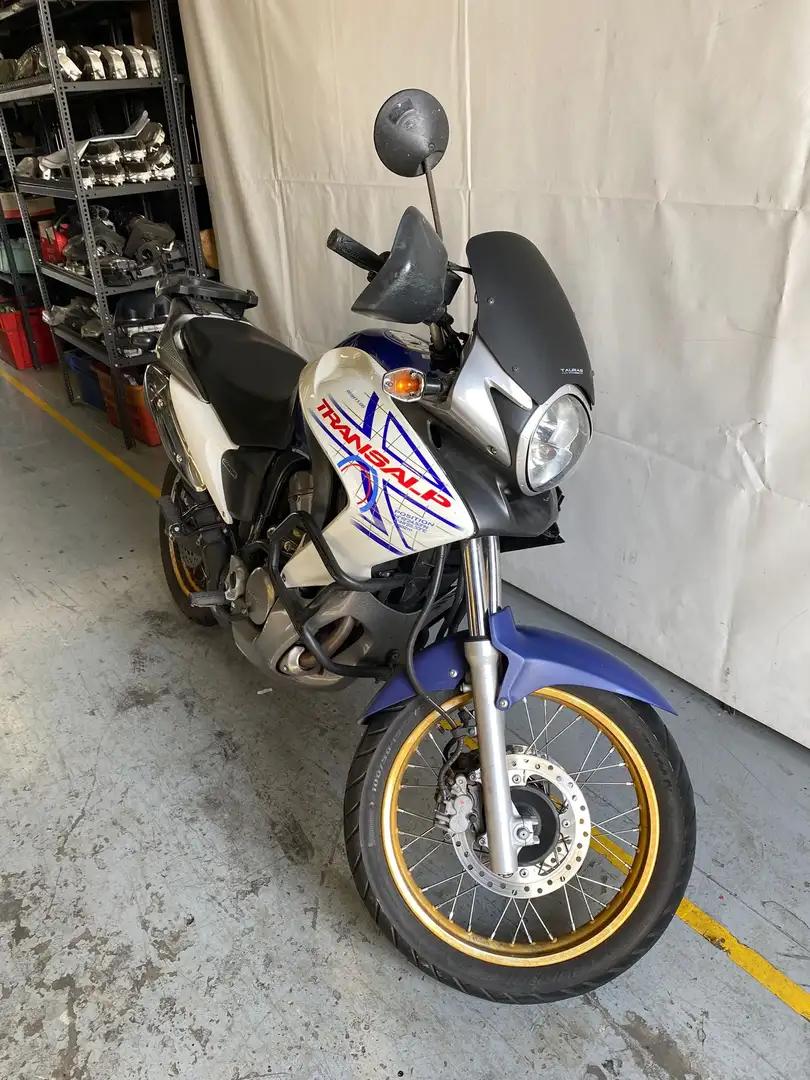 Honda Transalp 700 - SOLO EXPORT Biały - 2