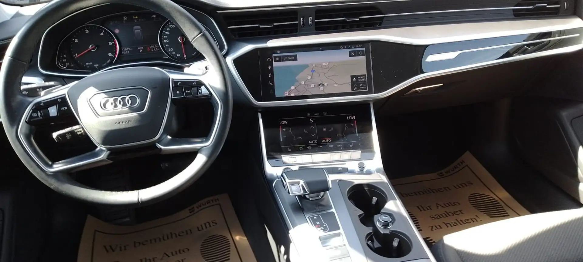 Audi A6 Avant Qu,ACC,Navi touch,Rückfk,Spurverl.LED Silber - 2