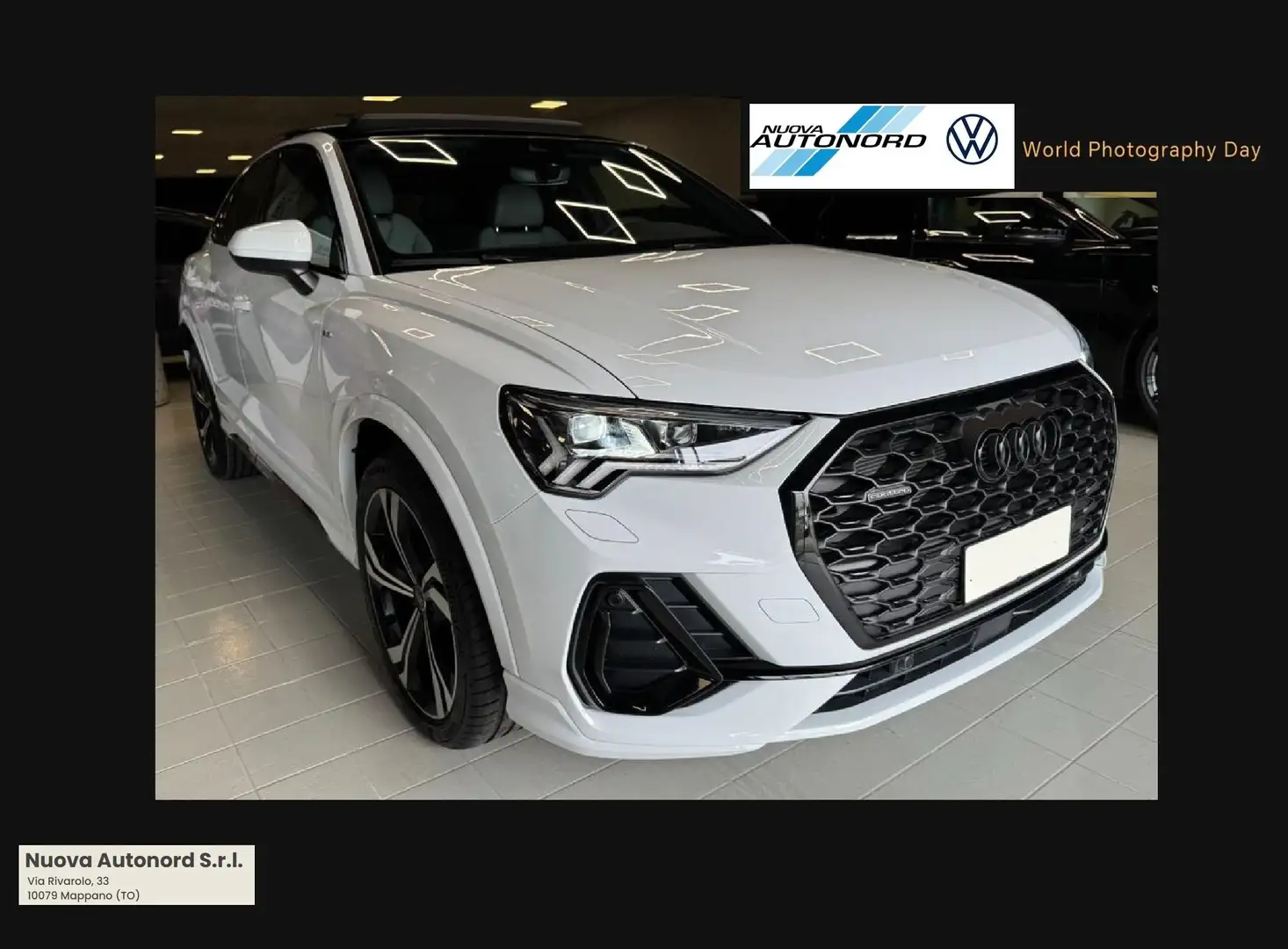 Audi Q3 Q3 40 2.0 tdi S-line ed4 193c s-tr PREZZO VERO km0 Blanc - 1