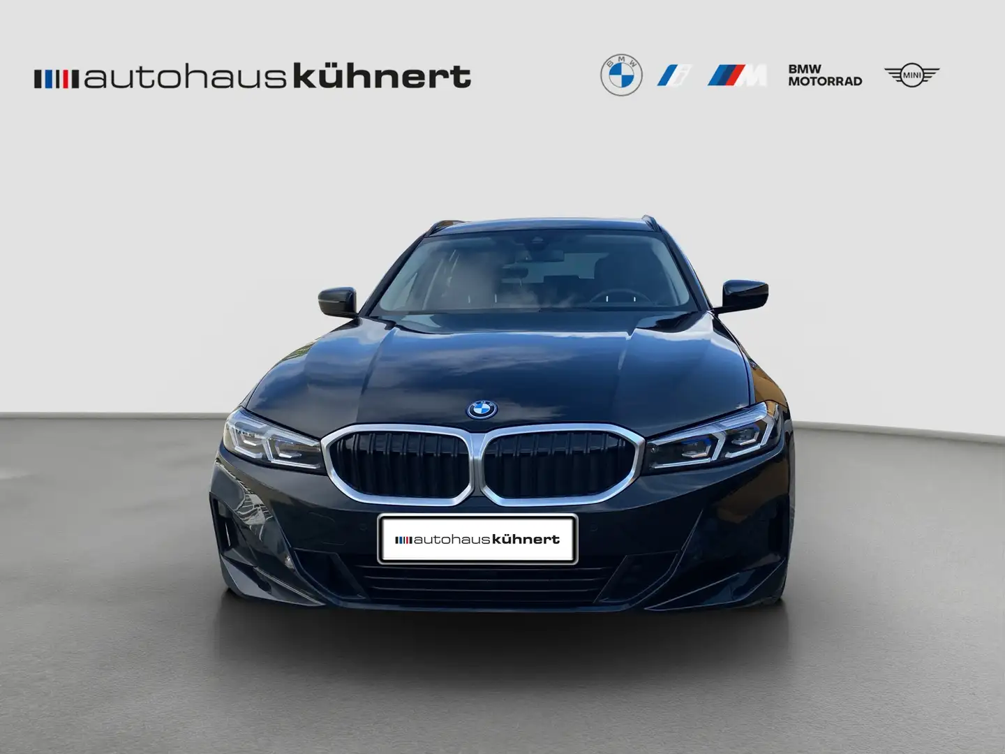 BMW 320 e Touring SAG SpurAss Navi ParkAss RFK AUT PDC Zwart - 2