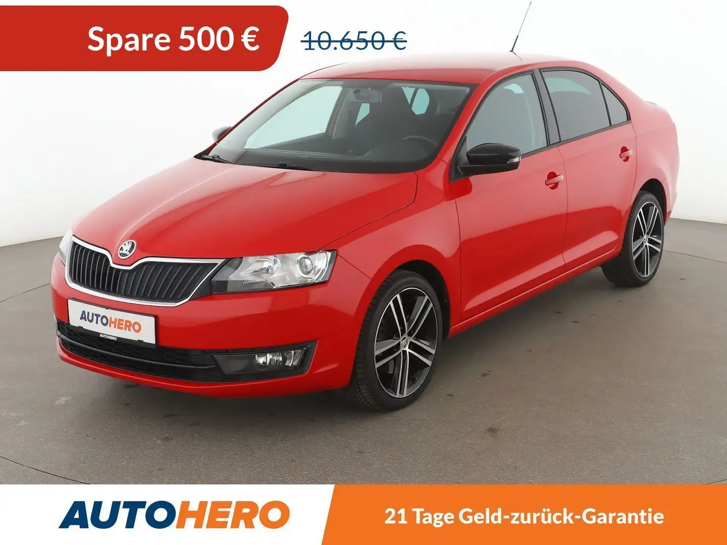 Skoda Rapid/Spaceback 1.2 TSI Ambition*XENON*PDC*SHZ*KLIMA* Piros - 1